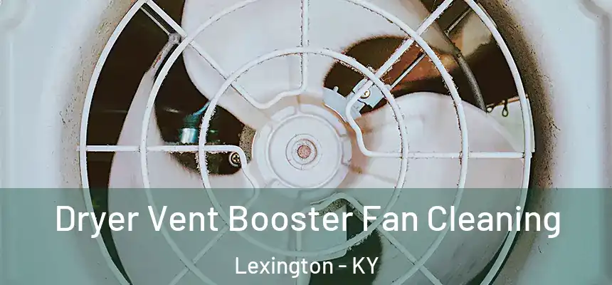 Dryer Vent Booster Fan Cleaning Lexington - KY